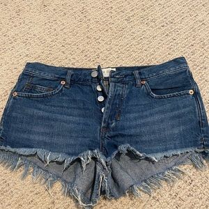 Free People Denim Shorts